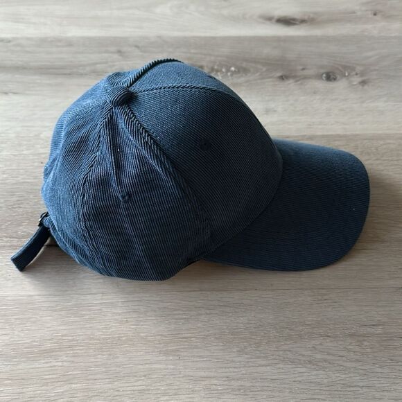 Best Beanies Corduroy Hat Blue OS NWT - Picture 4 of 5